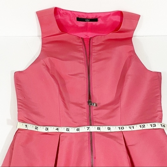 Tibi New York silk Tailored Zip Front Classic Timeless mini dress - Picture 5 of 8